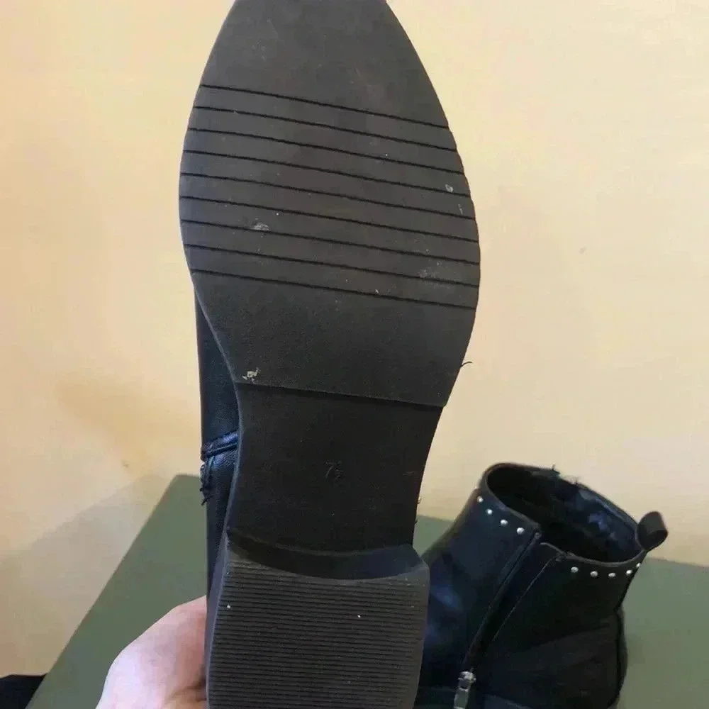Catherine Malandrino Naroon ankle boots with stud detail.